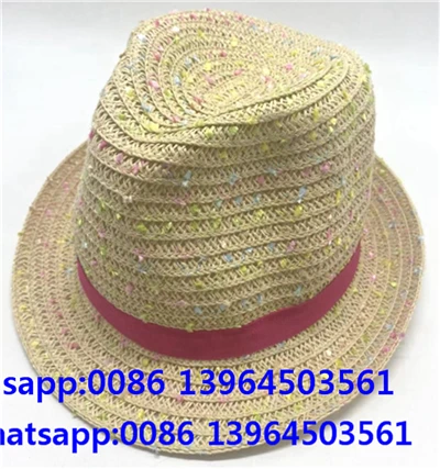 נייר קש צבעוני פדורה כובע שמש