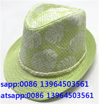 כובע בוקרים ירוק עם ציור