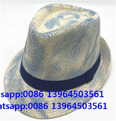 כובע פדורה עם סרט דקו
